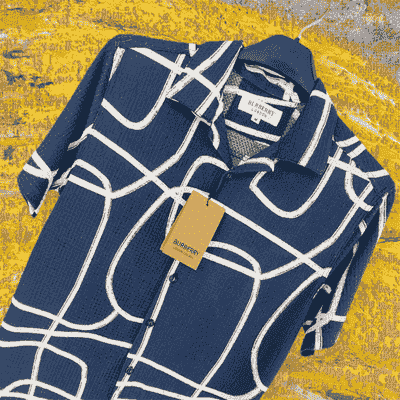 ID: 0005 Cuban Collar Short Sleeve Shirt